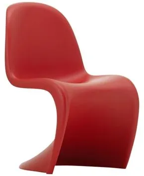 Vitra Panton Junior Barnstol Klassisk Röd