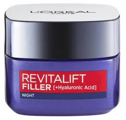 Loreal - Revitalift Filler Nattkräm - 50 ml