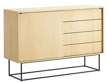 Woud Virka Sideboard Hög Ek