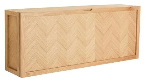 Hübsch Herringbone Skoskåp Stor Natur
